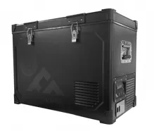 TB130 STEEL BLACK kompresorová autochladnička, 130L, 12/24V