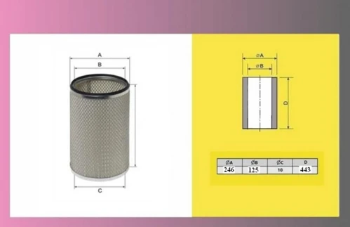 filter vzduchový DAF 65CF