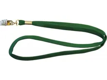 Šnúrka na krk dutá - 10 mm, otočný krokodílik, VS, zelená Č Šnúrka na krk dutá - 10 mm, otočný krokodílik, VS, zelená Č