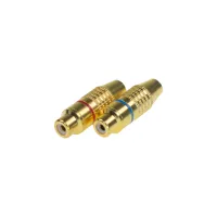 Konektor CINCH GOLD samica-pár