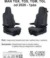 Poťahy sedadiel MAN od 2020 č.155 – menčester (1)
