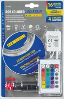 RGB farebný LED pásik, 12/24V - 200 cm (1)