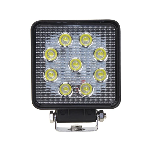 LED svetlo hranaté, 9x3W, ECE R10/R23
