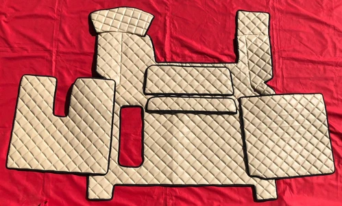 autokoberec MAN TGX od 2017 automat (sada) – kožený (2 kastlíky)