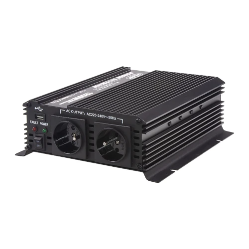 Menič napätia z 12/230V + USB, 1200W