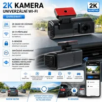 2K kamera univerzálna, WI-FI 2K kamera univerzálna, WI-FI