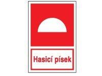 Tabuľka - Hasiaci piesok 20 x 30 cm