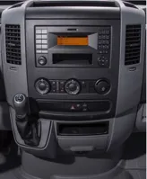 2DIN redukcia pre Mercedes Sprinter 2006-, VW Crafter 2006- (2)
