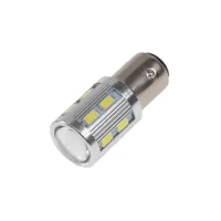 LED BAZ15D biela, 12SMD + 3W LED 10-30V