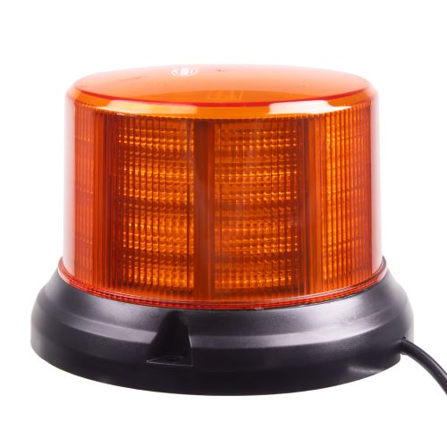 LED maják, 12-24V, 96x0, 5W, oranžový, magnet, ECE R65 R10