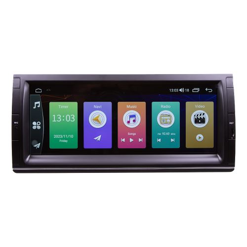 Autorádio pre BMW E39, E53, X5, M5 10,25" LCD, Android, WI-FI, GPS, CarPlay, Bluetooth, 4G, 2x USB
