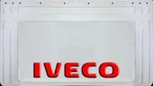 zástera kolesa IVECO 640x360-pár - biela - červené písmo