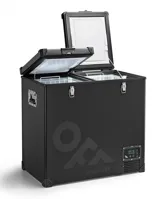TB118 DD STEEL BLACK OFF kompresorová autochladnička Indel B, 107L, 12/24V (1)