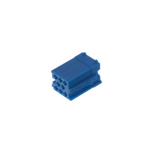 Konektor MINI ISO 8-pin bez káblov - modrý