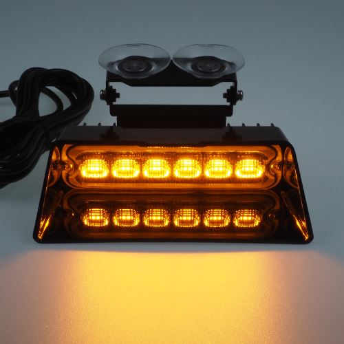 PREDATOR LED vnútorné, 6x LED 4W, 12/24V, oranžový