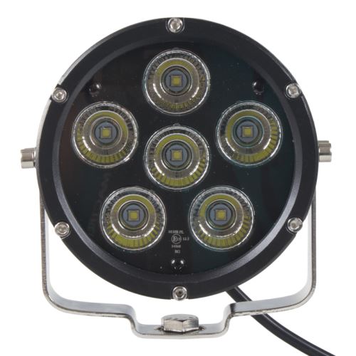 LED svetlo okrúhle, 6x10W, ø125mm, R112