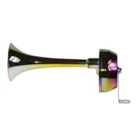 Singel-fanfára 320mm, chróm-dúha, 24V, elektromagnetická, nízky tón (1)