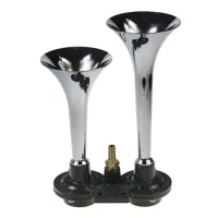 2-tónová fanfára 168/207mm, 12V stály tón s kompresorom (2)