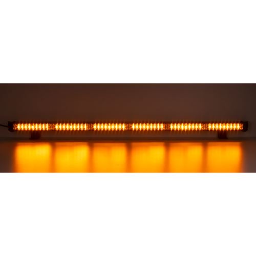 LED alej vodeodolná (IP67) 12-24V, 54x LED 1W, oranžová 916mm, ECE R65