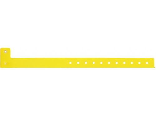 ID náramok PLAST - Yellow BVL 006 - žltá