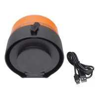 AKU LED maják, 36xLED oranžový, magnet, ECE R65 (3)