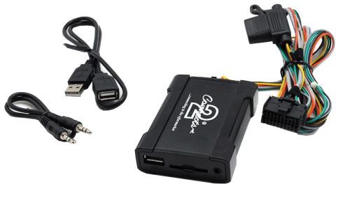 Connects2 - ovládanie USB zariadenia OEM rádiom Subaru/AUX vstup