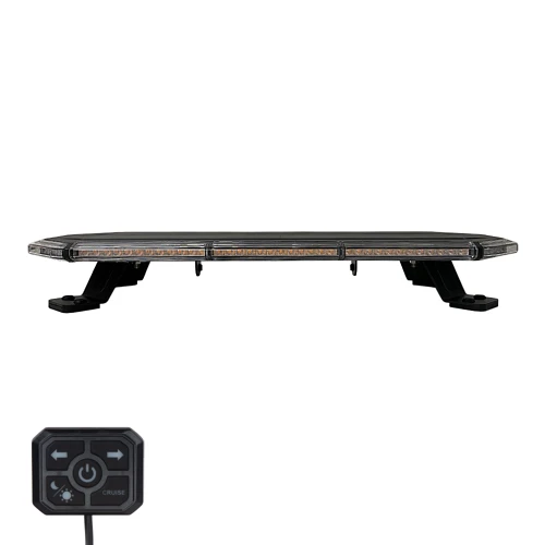 SLIM LED rampa 610mm, oranžová, 12-24V, 36 +72LED, ECE R65