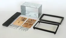 2DIN redukcia pre OPEL Agila, Corsa, Omega, Vivaro, Vectra, Combo C drevené uhlie (charcoal metallic)