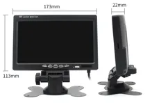 Farebný LCD 7,0" monitor, 12-24V (1)