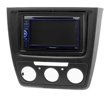 2DIN redukcia pre Škoda Yeti 2009- s manuálnou Clima (1)