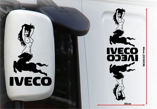 Samolepka na zrkadlo IVECO - MST29X002