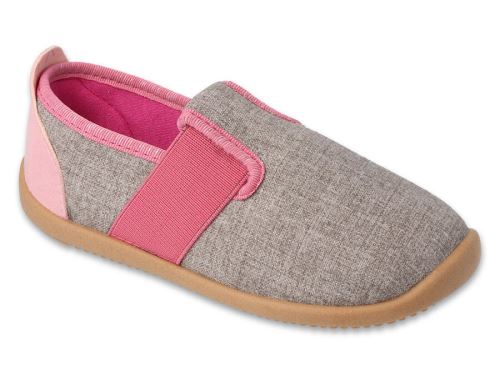 Papuče BEFADO SOFTER 901Y014 barefoot šedoružové