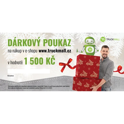 Darčekový poukaz TRUCKMALL 60 EUR