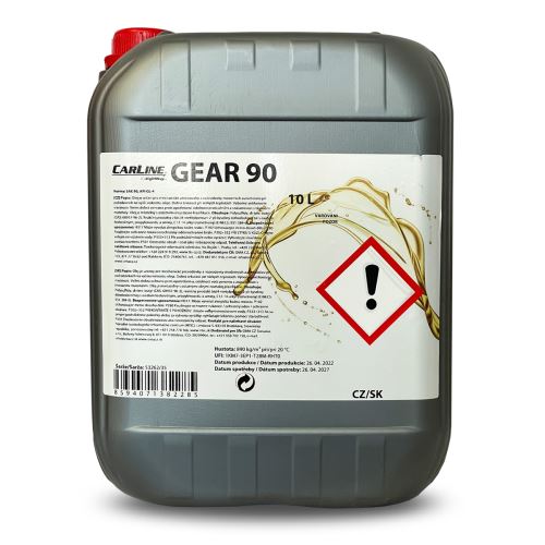 olej prevodový GEAR 90, 10l-CARLINE