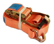 Upínací pás 10 m/5 ts račňou a dvoma hákmi