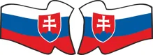 Vlajka rozviata - SK