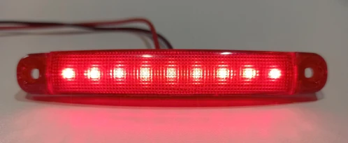 Pozičné Svetlo 9LED 12/24V – červené