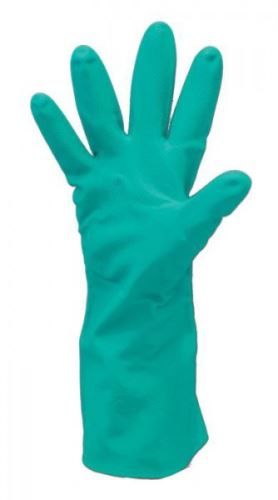 Pracovné rukavice GREBE zelené 33 cm