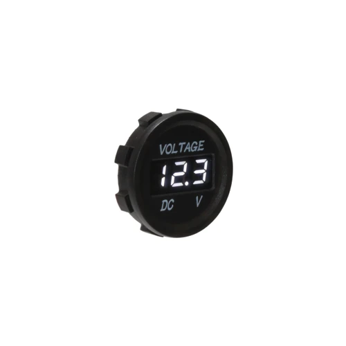 Digitálny voltmeter 5-48V biely