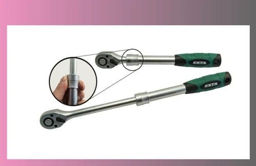 račňa 1/4"-teleskopická 72zubov