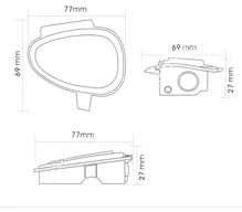 LED osvetlenie do zrkadla Volkswagen Golf VI (2)