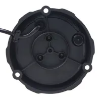 Robustný červený LED maják, čierny hliník, 96W, ECE R65 (4)