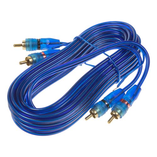 RCA audio kábel BLUE BASIC line, 3m