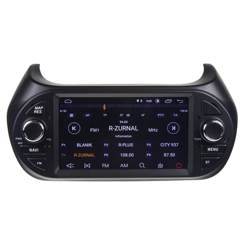 Autorádio pre FIAT/CITROEN/PEUGEOT so 7" LCD, Android 10.0, WI-FI, GPS, Mirror link, Bluetooth, 3xUSB