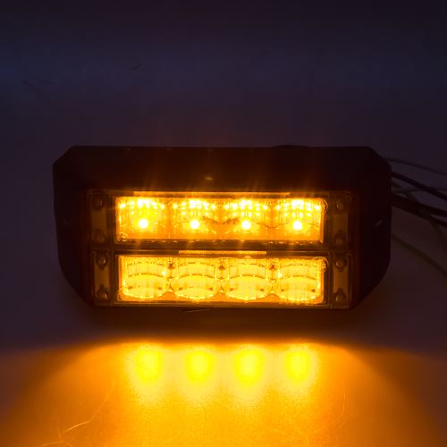 PROFI DUAL výstražné LED svetlo vonkajšie, 12-24V, oranžové, ECE R65