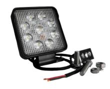 Pracovný svetlomet 9xLED vr. homologácia