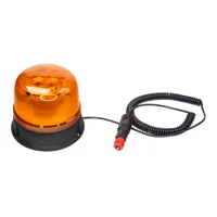 LED maják, 12-24V, 24xLED oranžový, magnet, ECE R65 (2)