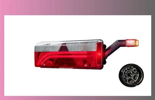 lampa zadná EUROPOINT III.-pravá- ASPOCK-s LED trubicou + pozička