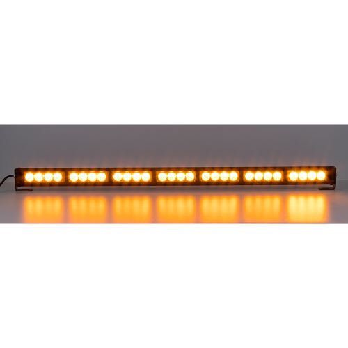 LED svetelná alej, 28x LED 3W, oranžová 800mm, ECE R10