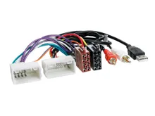 Konektor ISO Hyundai IX35 2010-, Kia Sportage 10- s USB a AUX pripojením Konektor ISO Hyundai IX35 2010-, Kia Sportage 10- s USB a AUX pripojením